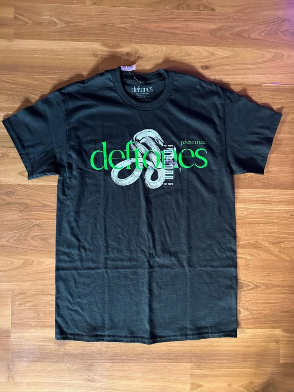 Deftones Private Music Snake T-Shirt Tee - Picture 2 of 7